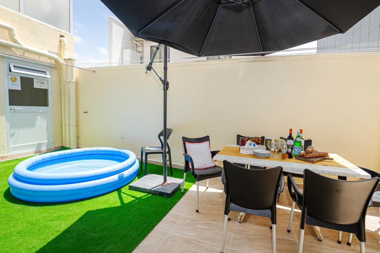 Summer Breeze 3 Bedroom Family Maisonette With Sunny Terrace In Mellieha - By Getawaysmalta Exterior foto